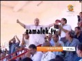 Wodzirej na stadionie w Egipcie