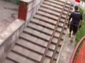 To się nazywa prawdziwy Le parkour