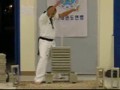 Nieudana próba karateka