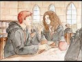 harry i ginny, ron i hermiona