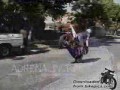 Niebezpieczne zabawy na motocyklach