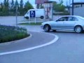BMW Drift na rondzie
