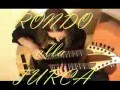 Marsz Turecki na dwugryfowej gitarze