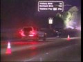 Wypadek w nocy na autostradzie