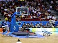 Wypadek na pokazie wsadów z trampoliny