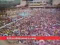 Przepełniony basen w Tokio