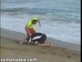 Bójka na plaży