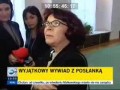 Posłanka Elżbieta Kruk pijana w pracy