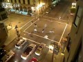 Rowerzyści sterroryzowali skrzyżowanie