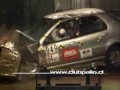 Crash test chińskiego samochodu