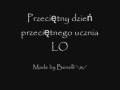 Przeciętny dzień przeciętnego ucznia