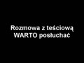 Wnuczek zrobił dziecko - rozmowa z teściową
