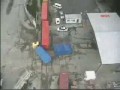 Wypadek ciężarówki z pociągiem