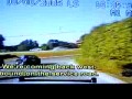 Chwile grozy - wypadek podczas policyjnego pościgu