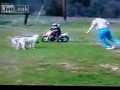 Wpadka z małym crossem