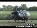Wypadek małego helikoptera