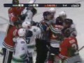 Wielka bójka hokejowa Canucks vs. Blackhawks