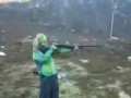 Kobieta kontra strzelba