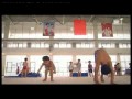 Ciężki trening Chińskich dzieci