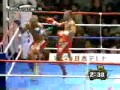 Zabawny zawodnik Muay Thai