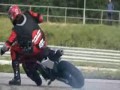 Drift motorem w zwolnionym tempie