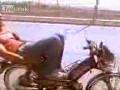 Niesamowity stunt na motorze w Iranie