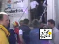 Remi Gaillard jako kolarz w Tour de France