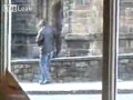 Wypadek podczas załatwiania się