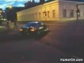 Pechowe palenie gumy BMW