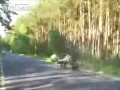 Nieudany trik polskiego motocyklisty