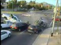 Pechowy wypadek na skrzyżowaniu