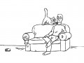 Simons Cat - Dinner TV
