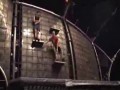 Trampolina i ściana