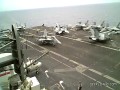 Start F-18 z lotniskowca USS Nimitz