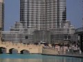 Mycie okien w Burj Dubai najwyższym budynku świata