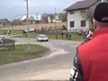 Pijany kibic na rajdzie