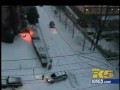 Straszliwa gołoledź na ulicach w Portland