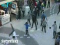 Wielki flash mob w centum handlowym