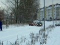 Oblodzona górka w Szczecinie 2