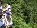 Żart podczas skoku na bungee