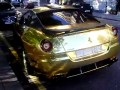 Ferrari 599 GTB pokryte złotem