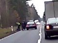 Pijany kierowca TIR-a!