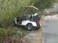 Wózkiem golfowym też trzeba umieć jeździć