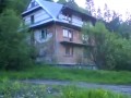 Na oczach ludzi runął dom - Szczawnica 2010