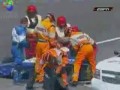 Wypadek bolidu przy 300 km/h w Indianapolis
