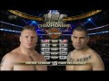 Brock Lesnar vs. Cain Velasquez fight - HD