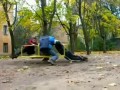 Parkourowe treningi