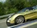 Złoty Bugatti Veyron Autobahn 340 km/h