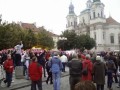 Polscy kibice w Pradze