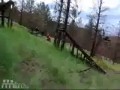 Pierwszy test nowej skoczni rowerowej